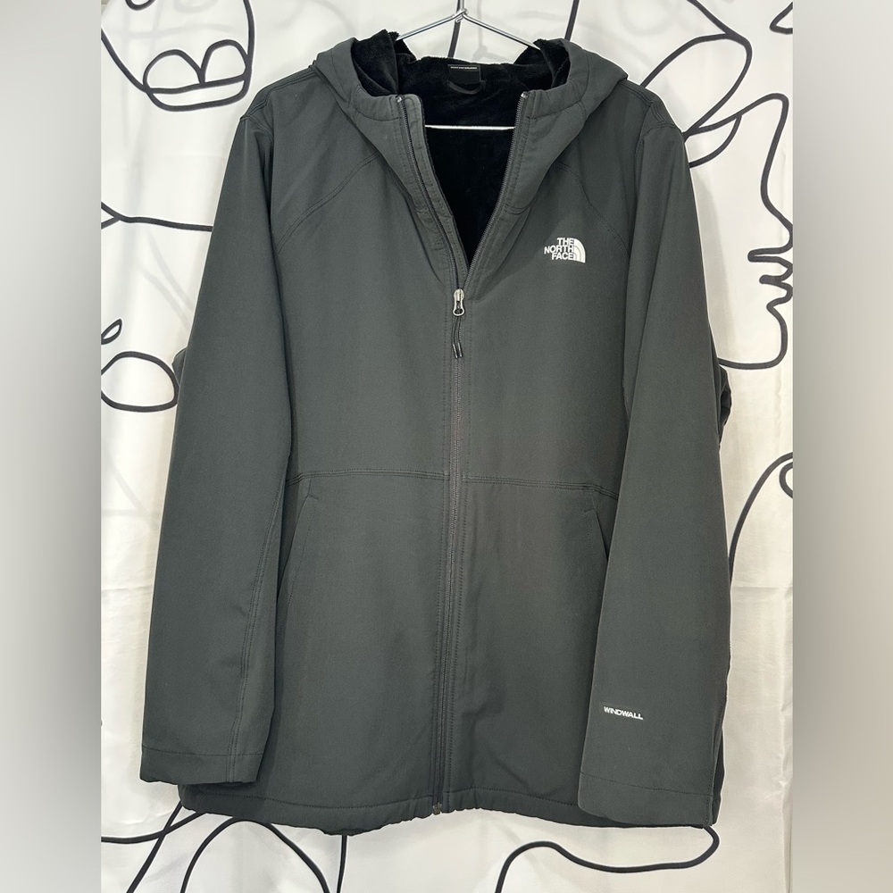 The North Face Women’s Black Shelbe Raschel Parka Jacket XXXL